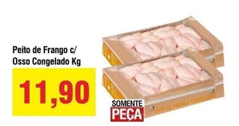 Spani Atacadista Peito de Frango c/ Osso congelado 1kg oferta