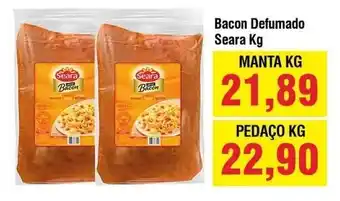 Spani Atacadista Bacon Defumada Seara 1kg oferta