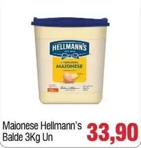 Spani Atacadista Maionese Hellmann's Balde 3kg un oferta