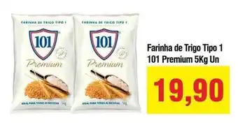 Farinha de Trigo tipo 1 101 Premium 5kg un