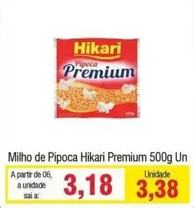 Milho de Pipoca Hikari Premium 500g un