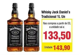 Spani Atacadista Whisky Jack Daniel's Trad. 1L oferta
