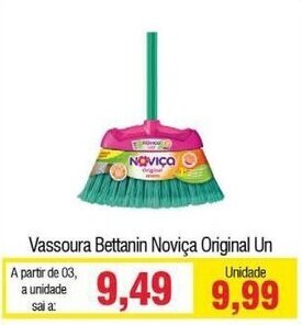 Spani Atacadista Vassoura Bettanin Novica Original un oferta