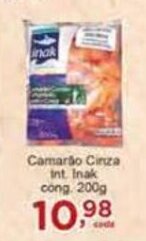 Rossi Supermercado Camarao Cinza Int. Inak cong 200g oferta