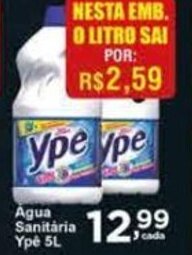 Rossi Supermercado Agua Sanitaria Ype 1L oferta