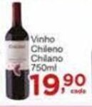 Rossi Supermercado Vinho Chileno Chilano 750ml oferta