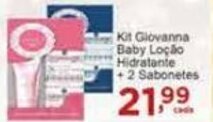 Rossi Supermercado Kit Giovanna Baby Locao Hidratante + 2 Sabonetes oferta
