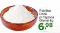 Rossi Supermercado Polvilho Doce P/ Tapioca granel 1kg oferta