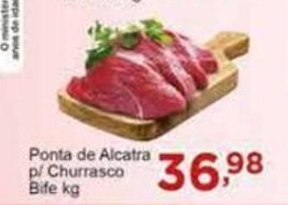 Rossi Supermercado Ponta de Alcatra p/ Churrasco Bife 1kg oferta