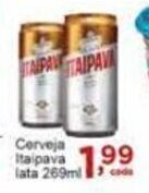Rossi Supermercado Cerveja Itaipava lata 269ml oferta