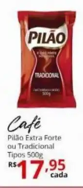 Ricoy Supermercados Cafe Pilao Extra Forte / Trad 500g oferta