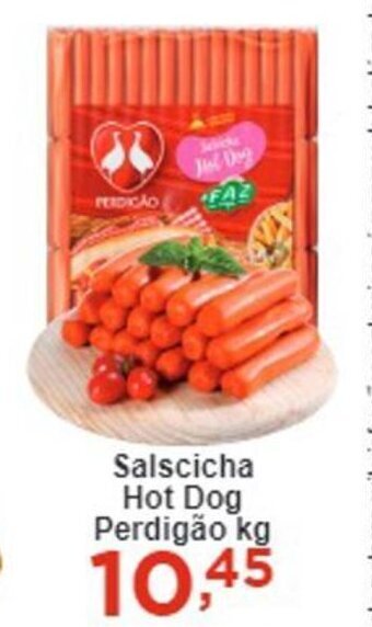 Rossi Supermercado Salsicha Hot Dog Perdigao 1kg oferta