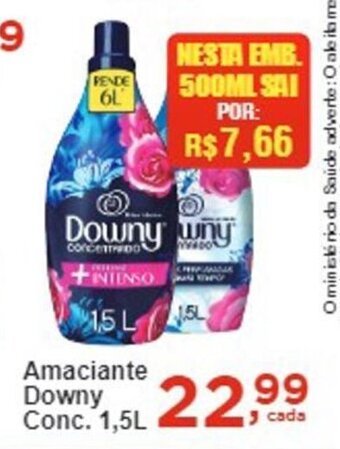 Rossi Supermercado Amaciante Downy Conc. 1.5l oferta