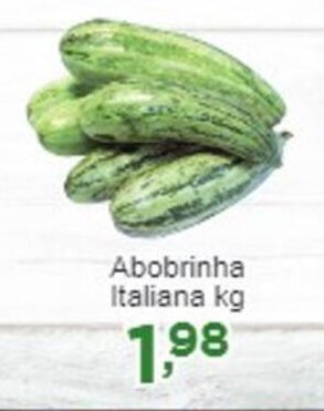 Rossi Supermercado Abobrinha Italiana 1kg oferta