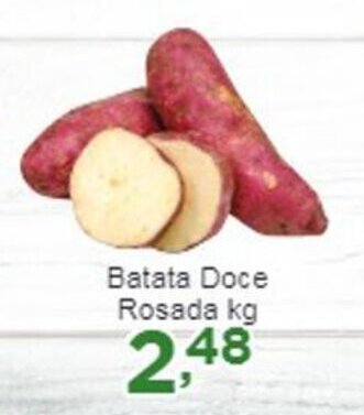 Rossi Supermercado Batata Doce Rosada 1kg oferta