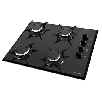 Benoit Fogão Cooktop Vidro 4 Bocas Britânia oferta