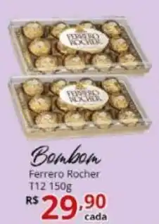 Ricoy Supermercados Bombom Ferrero Rocher 112 150g oferta