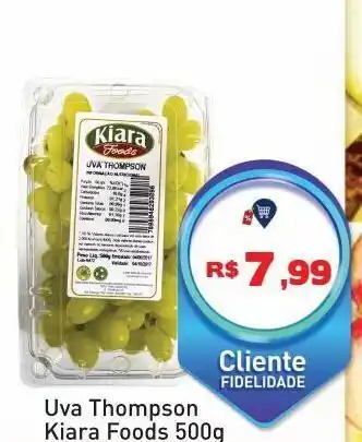 Tonin Superatacado Uva thompson kiara foods 500 g oferta