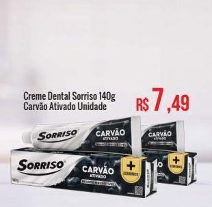 Mart Minas Creme dental sorriso 140g oferta