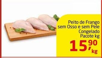 Peito de frango sem osso e sem pele congelado kg