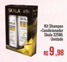 Kit shampoo + condicionador skala 325ml