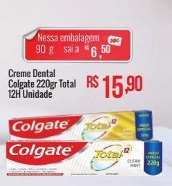Mart Minas Creme dental colgate 220g oferta