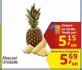 Tenda Atacado Abacaxi oferta