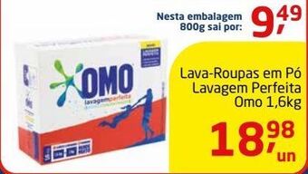 Tenda Atacado Lava roupas em pó omo oferta
