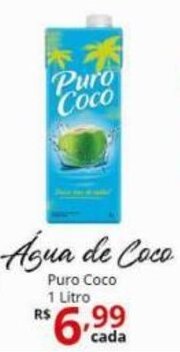 Ricoy Supermercados Agua de Coco Puro Coco 1L oferta