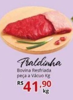 Ricoy Supermercados Fraldinha Bovina Resfriada peca a vacuo 1kg oferta