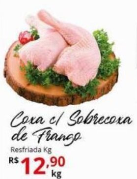 Ricoy Supermercados Coxa c/ Sobrecoxa de Frango Resfriada 1kg oferta