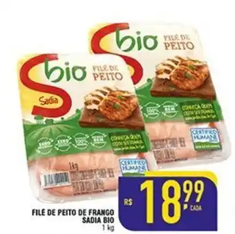 Mercantil Rodrigues File de peito de Frango Sadia Bio 1kg oferta