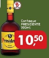 Supermercados Nori Conhaque President 900ml oferta