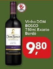 Supermercados Nori Vinho Dom Bosco 750ml Exceto Bordo oferta