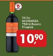 Supermercados Nori Vinho Mioranza 750ml Exceto Frisante oferta