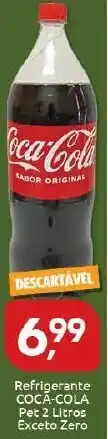 Supermercados Nori Refrigerante Coca Cola Pet 2L Exceto Zero oferta