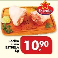 Supermercados Nori Joelho Suino Estrela 1kg oferta