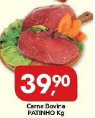 Supermercados Nori Carne Bovina Patinho 1kg oferta