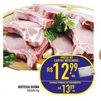 Mercantil Rodrigues Bisteca Suina 1kg oferta