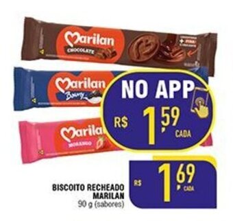 Mercantil Rodrigues Biscoito Recheado Marilan 90g oferta