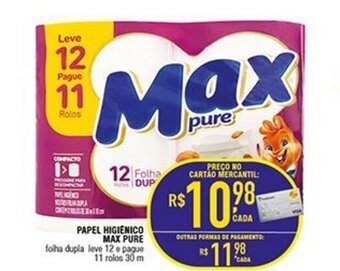 Mercantil Rodrigues Papel Higiénico Max Pure oferta