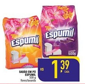 Mercantil Rodrigues Sabao em po Espumil 500g oferta