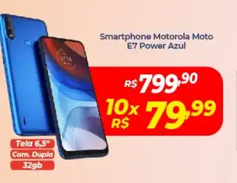 Smartphone Motorola Moto E7 Power Azul