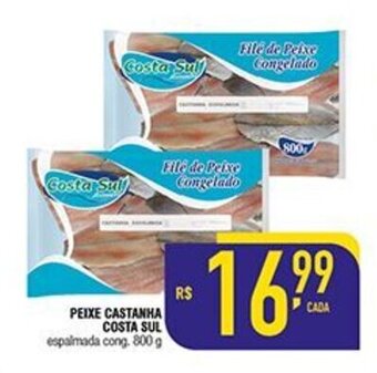 Mercantil Rodrigues Peixe Castanha Costa Sul 800g oferta
