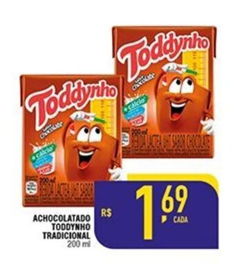 Achocolatado Toddynho tradicional 200ml