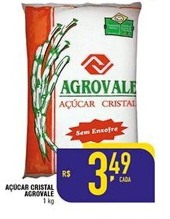 Mercantil Rodrigues Acucar Cristal Agrovale 1kg oferta