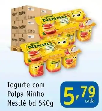 Nordestão Iogurte com polpa Ninho Nestle 540g oferta