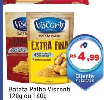 Tonin Superatacado Batata palha visconti 120g ou 140g oferta