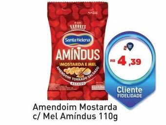Tonin Superatacado Amendoim mostarda c/ mel amíndus 110g oferta