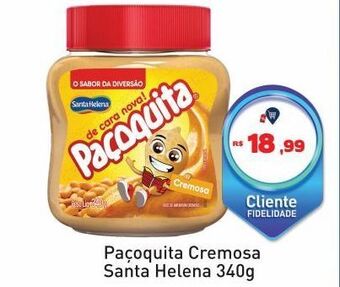 Tonin Superatacado Paçoquita cremosa santa helena 340g oferta